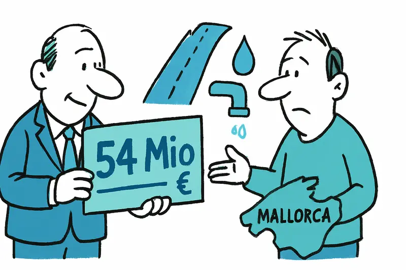 54 Millionen für Mallorcas Gemeinden: Plan für Infrastruktur, Wasser und Energie