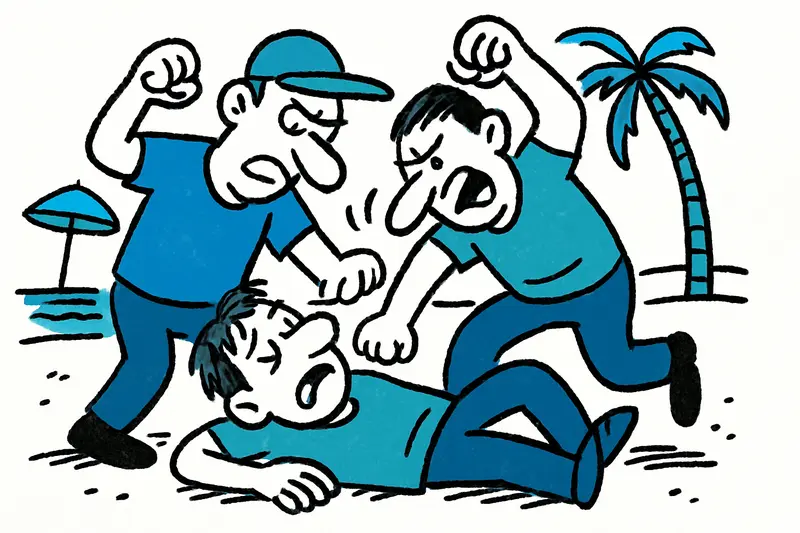 Prügel am Strand: 25‑Jähriger schwer verletzt an der Playa de Palma