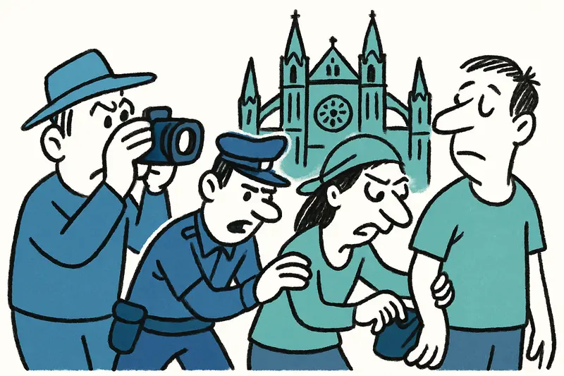 Taschendiebe bei der Kathedrale gefasst — Was Palmas Straßen wirklich schützen muss